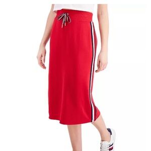 NWT Tommy Hilfiger MIDI-Pencil skirt Red Size S